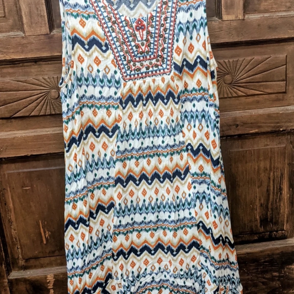 Umgee Dress, size medium, beaded details